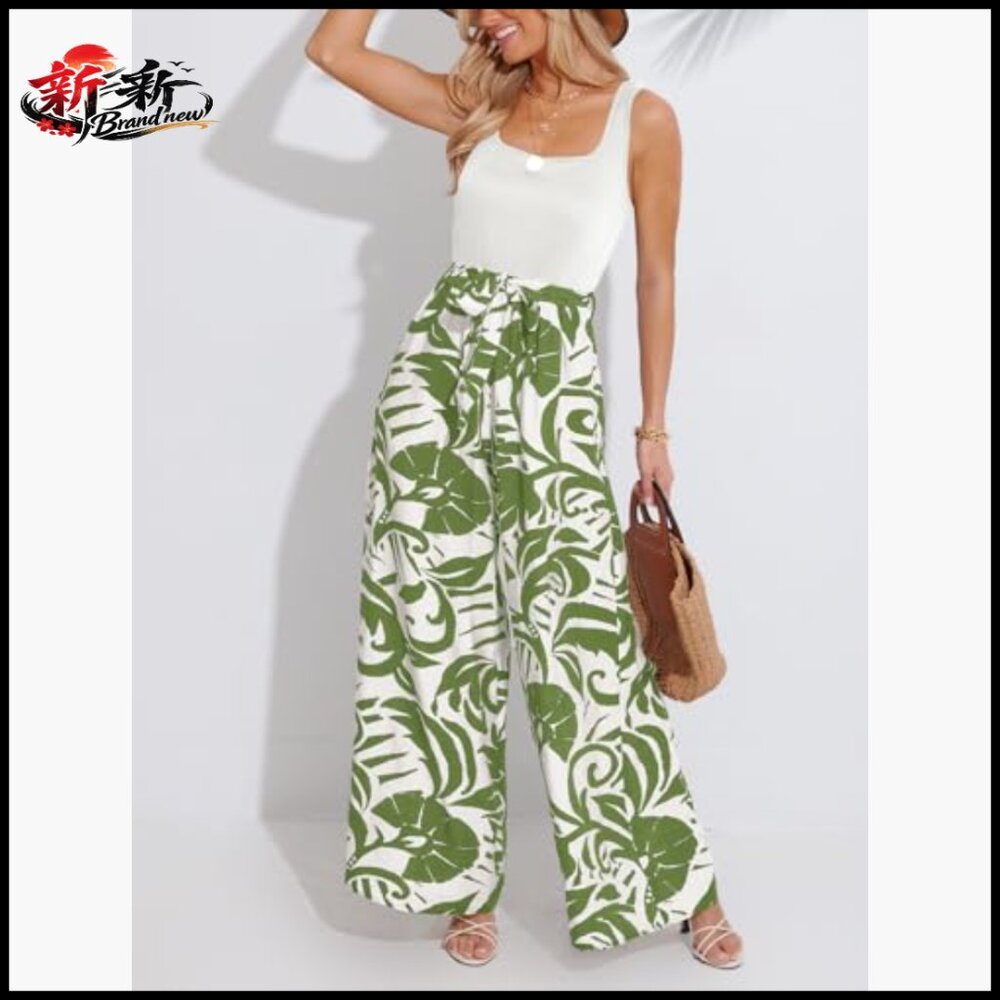 Polyester Spandex Romper Square Neck Sleeveless W… - image 4